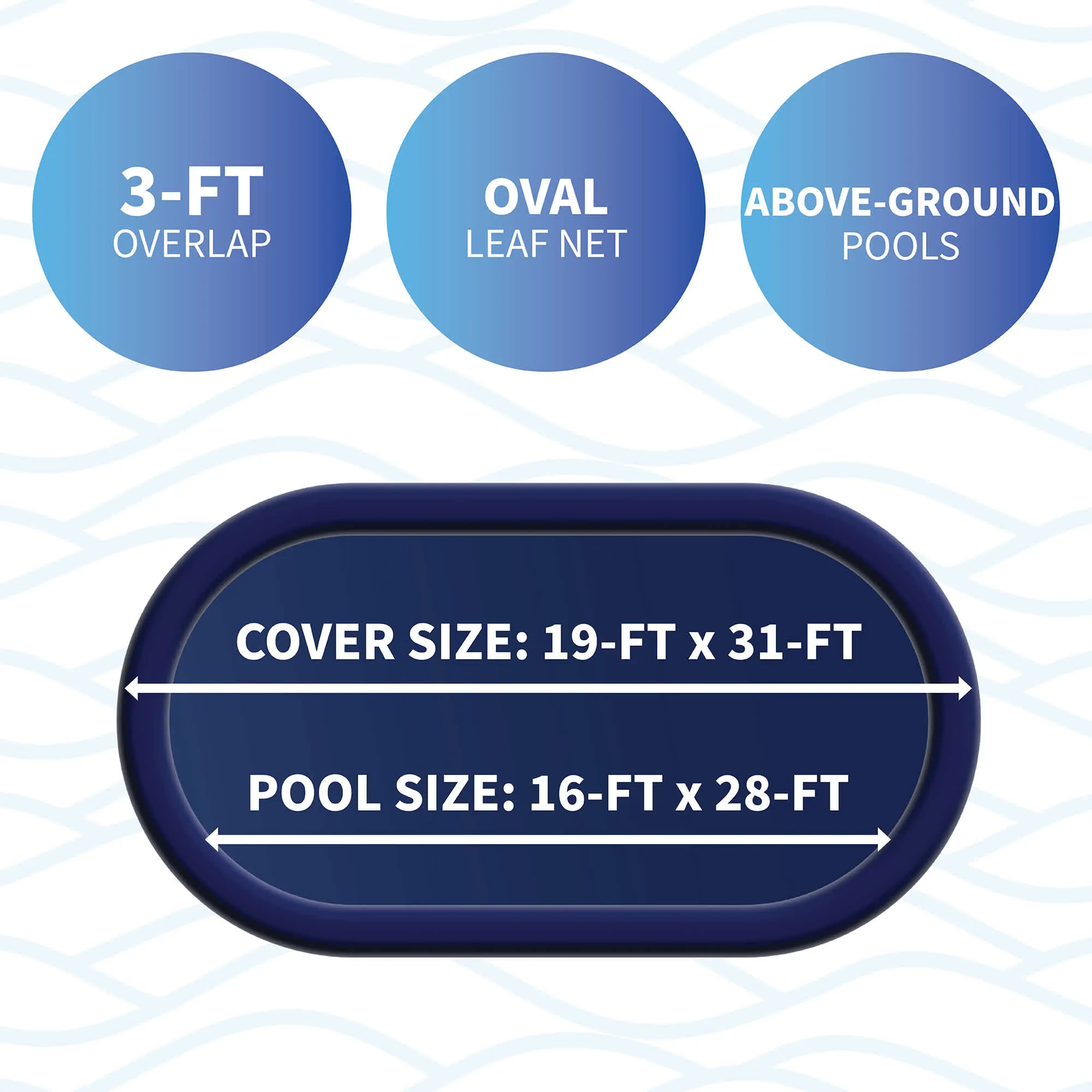 Leaf Net Above Ground Pool Cover